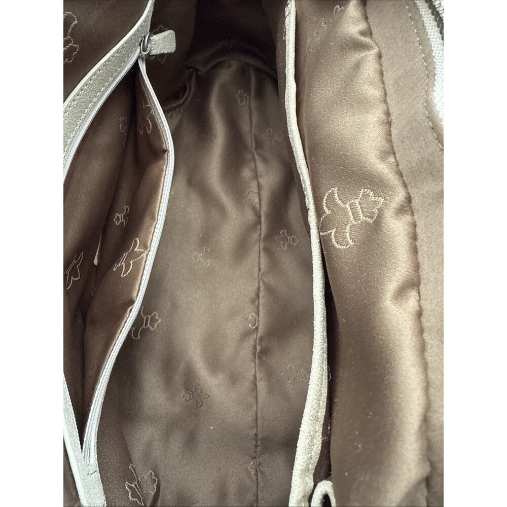 VINTAGE JUDITH RIPKA "JANE" GOLDEN METALLIC LEATHER EAST-WEST HANDBAG. Read - Picture 16 of 16